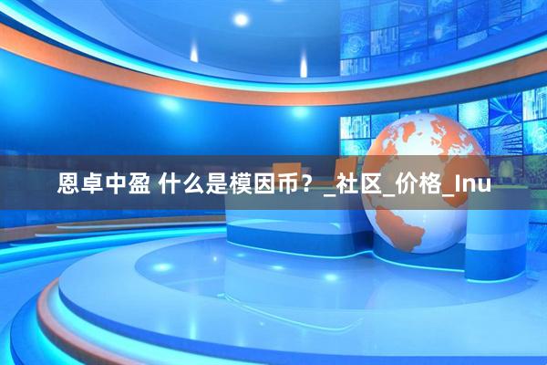 恩卓中盈 什么是模因币？_社区_价格_Inu