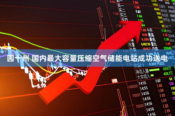 园十州 国内最大容量压缩空气储能电站成功送电